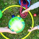 Trei jocuri distractive cu baloane în aer liber 