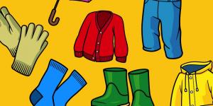 Ce sunt eu? Ne distrăm în timp ce ne îmbrăcăm.