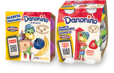 Danonino branzica provocarea uriasilor