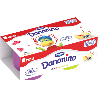 Danonino afine/pere-piersici 2x90g Danonino afine/pere-piersici 2x90g