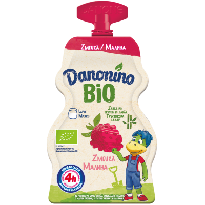 Danonino BIO zmeură 70g Danonino BIO zmeură 70g