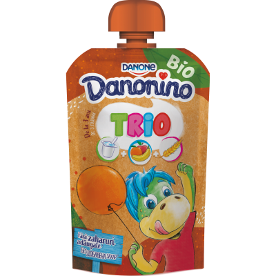 Danonino TRIO portocale 90g Danonino TRIO portocale 90g