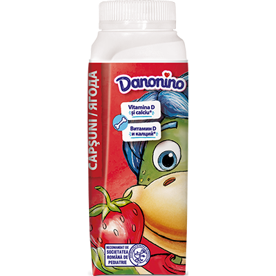Danonino de băut, căpșuni