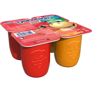 Danonino căpșuni/caise 4x50g