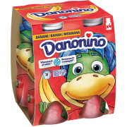 Danonino iaurt de băut cu banane 4x100g